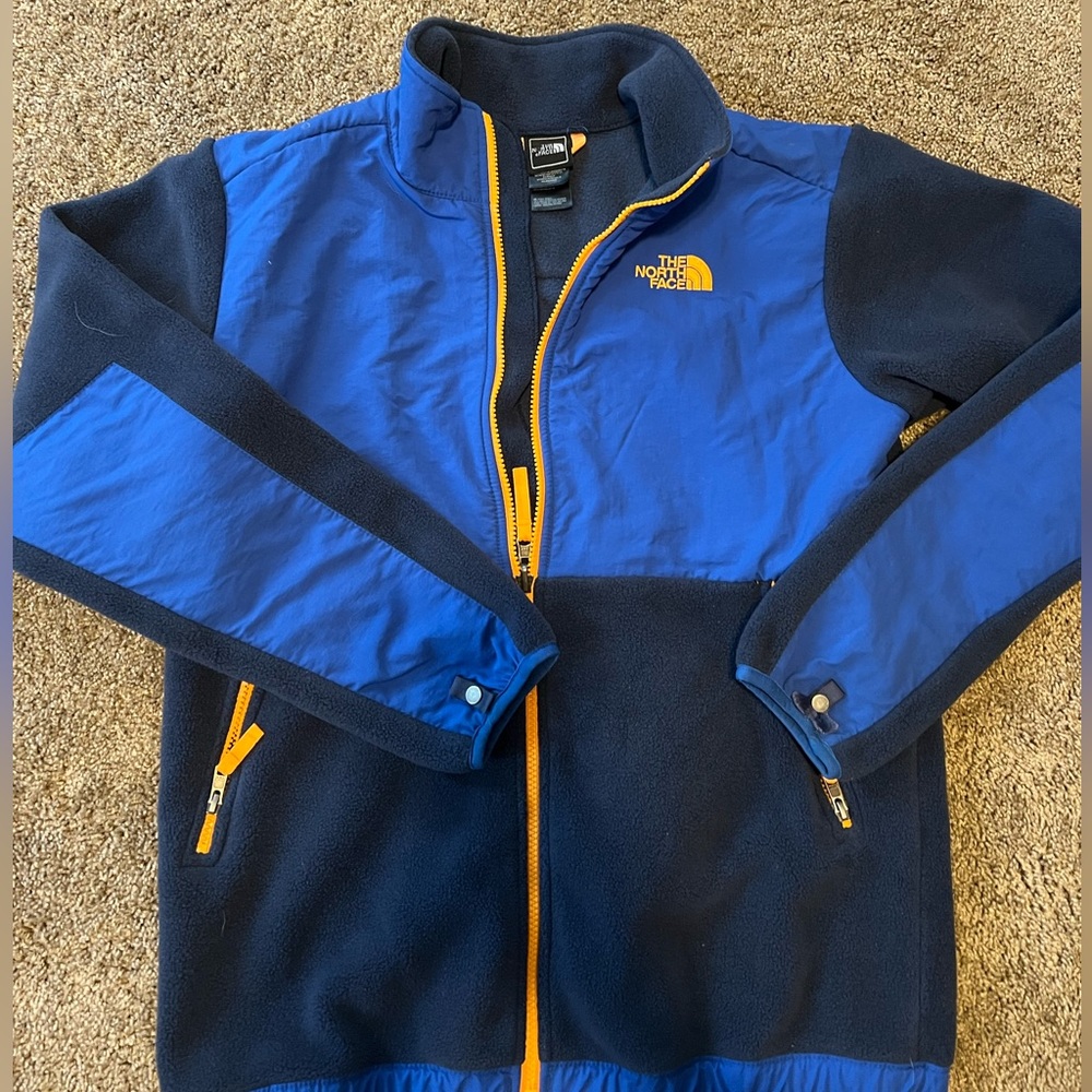 XL boys fleece jacket North Face